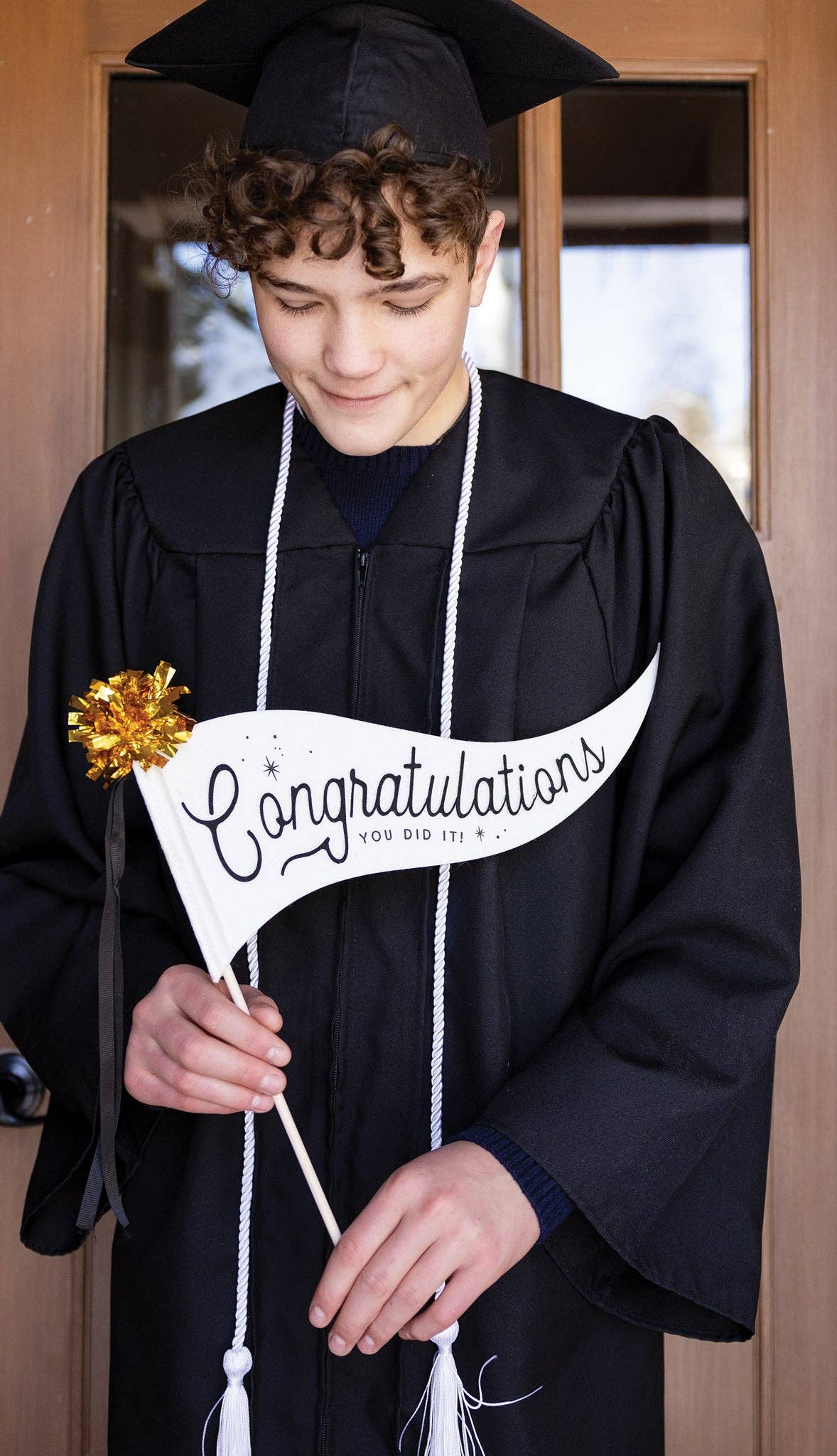 Congratulations Felt Pennant - Bria Blair Creative