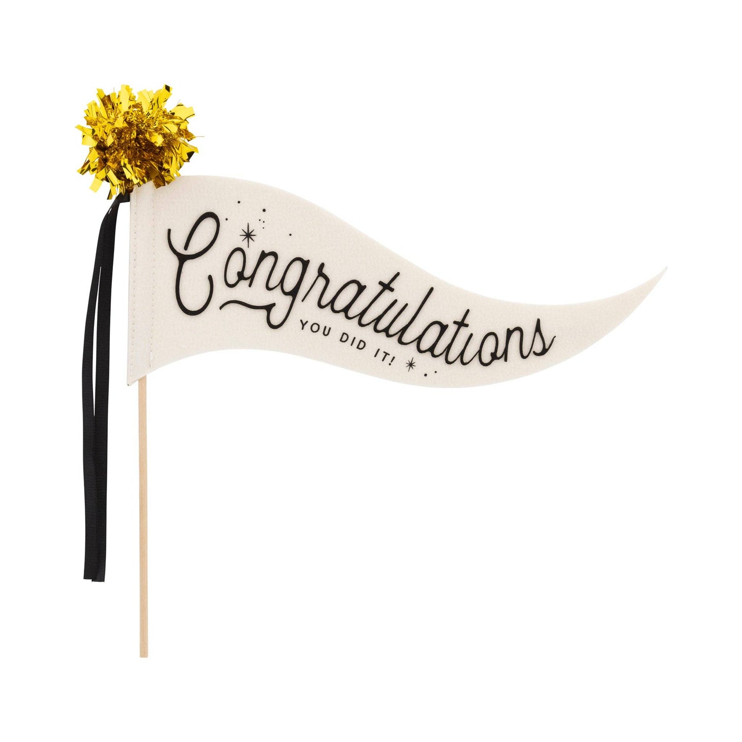Congratulations Felt Pennant - Bria Blair Creative