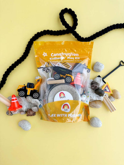 Construction (Cookies & Cream) KidDough Play Kit - Bria Blair Creative