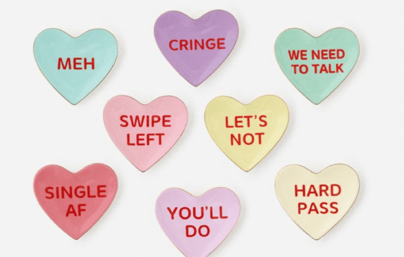 Contrary Heart Trinket Dish - 8 Assorted Styles - Bria Blair Creative