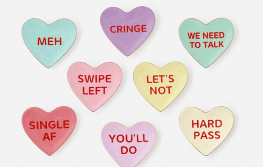 Contrary Heart Trinket Dish - 8 Assorted Styles - Bria Blair Creative