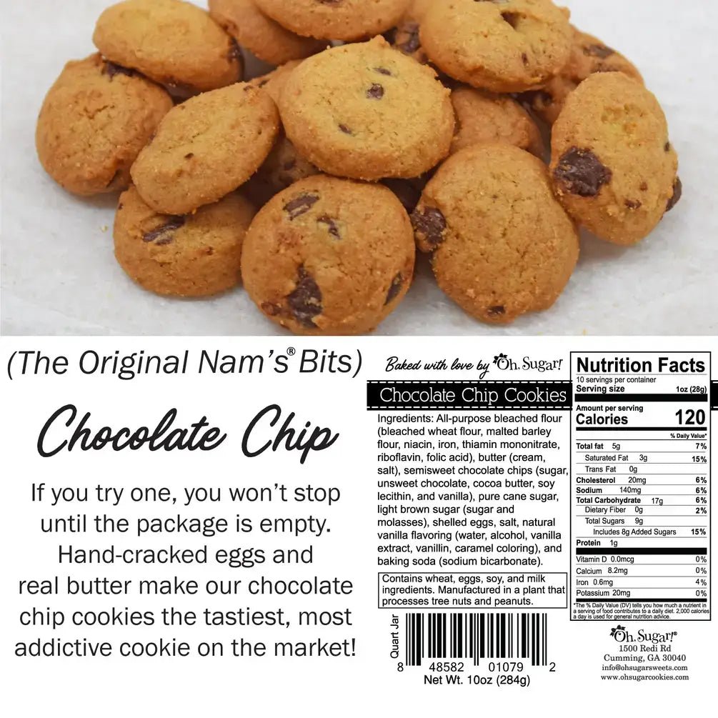 Cookie Jars - Teacher Asst 1 - Quart: Chocolate Chip - Bria Blair Creative