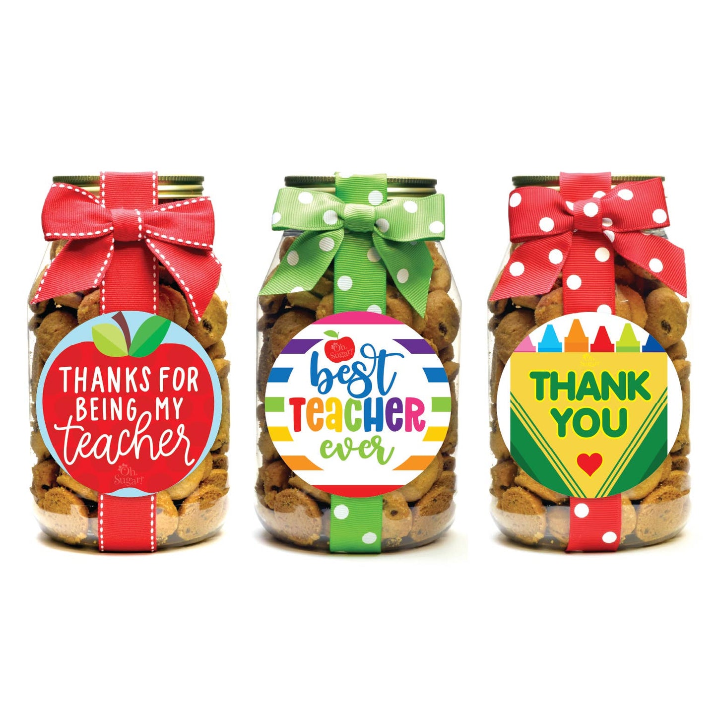 Cookie Jars - Teacher Asst 1 - Quart: Chocolate Chip - Bria Blair Creative
