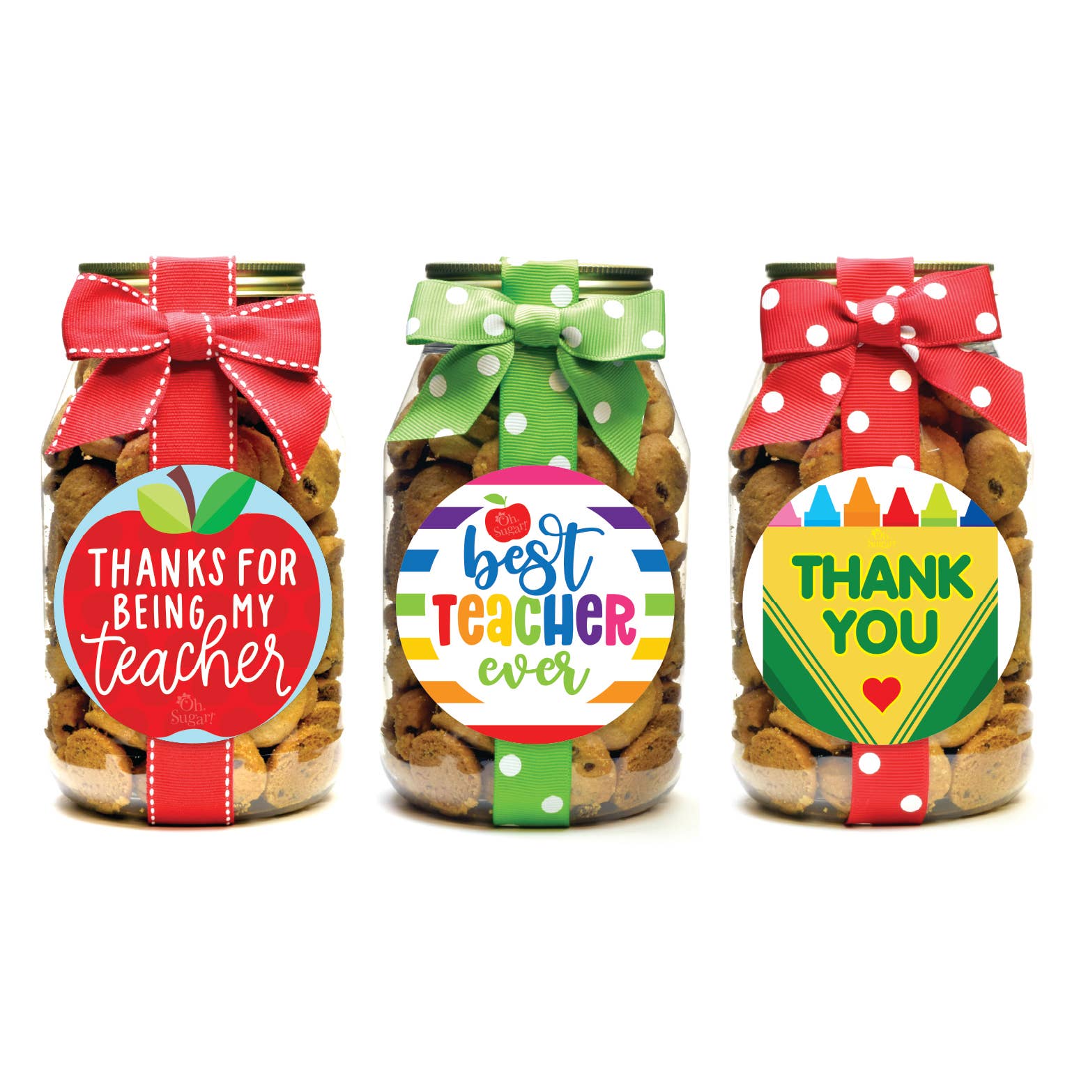 Cookie Jars - Teacher Asst 1 - Quart: Chocolate Chip - Bria Blair Creative