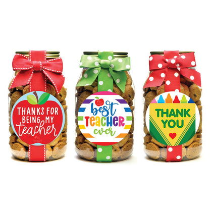 Cookie Jars - Teacher Asst 1 - Quart: Chocolate Chip - Bria Blair Creative
