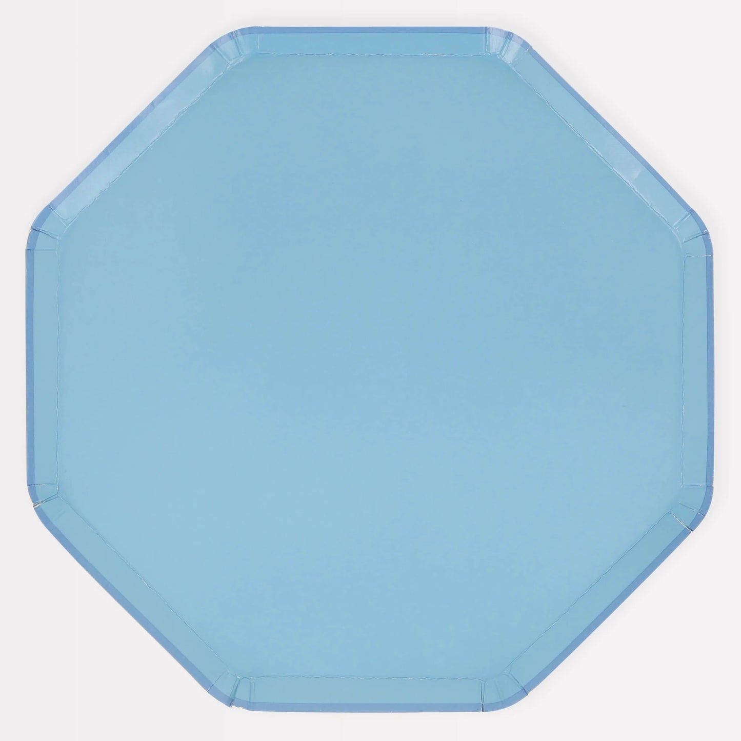 Cornflower Blue Dinner Plates (x 8) - Bria Blair Creative