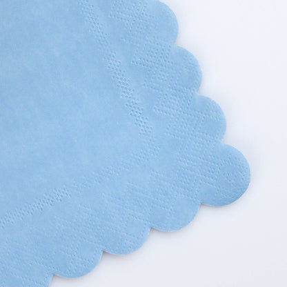 Cornflower Blue Large Napkins - Bria Blair Creative