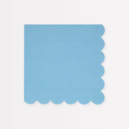 Cornflower Blue Large Napkins - Bria Blair Creative