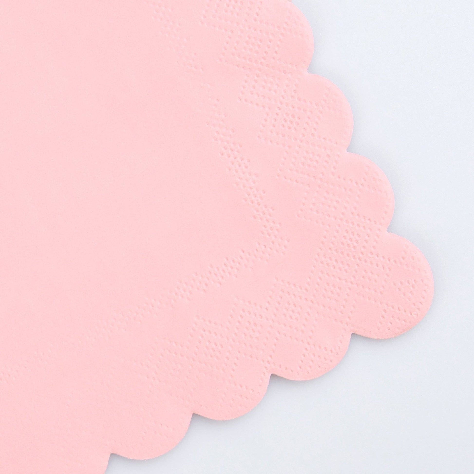 Cotton Candy Pink Large Napkins - Bria Blair Creative