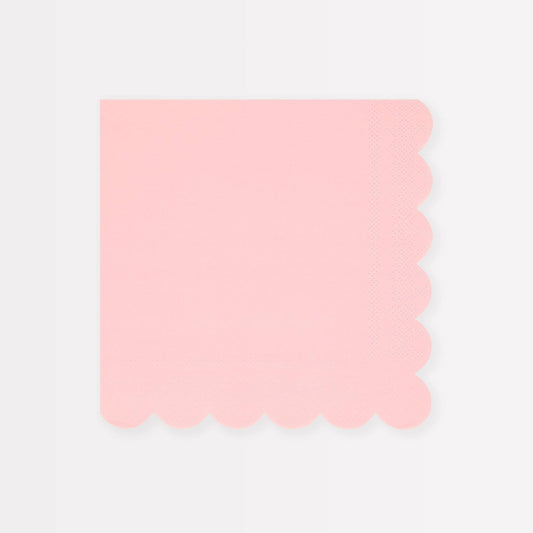 Cotton Candy Pink Large Napkins - Bria Blair Creative