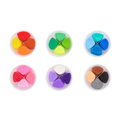 Creatibles: Air Dry Clay Deluxe Kit (Set of 24 Colors + 3 To - Bria Blair Creative