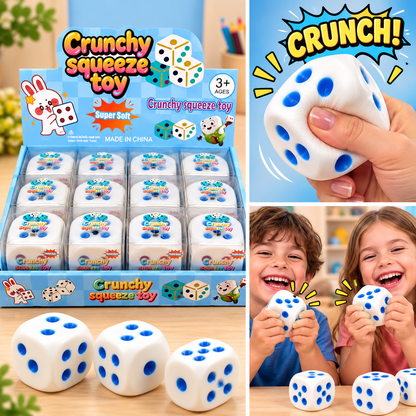 Crunchy Dice ASMR Squishy (Crunchy Squeeze Toy) - Bria Blair Creative