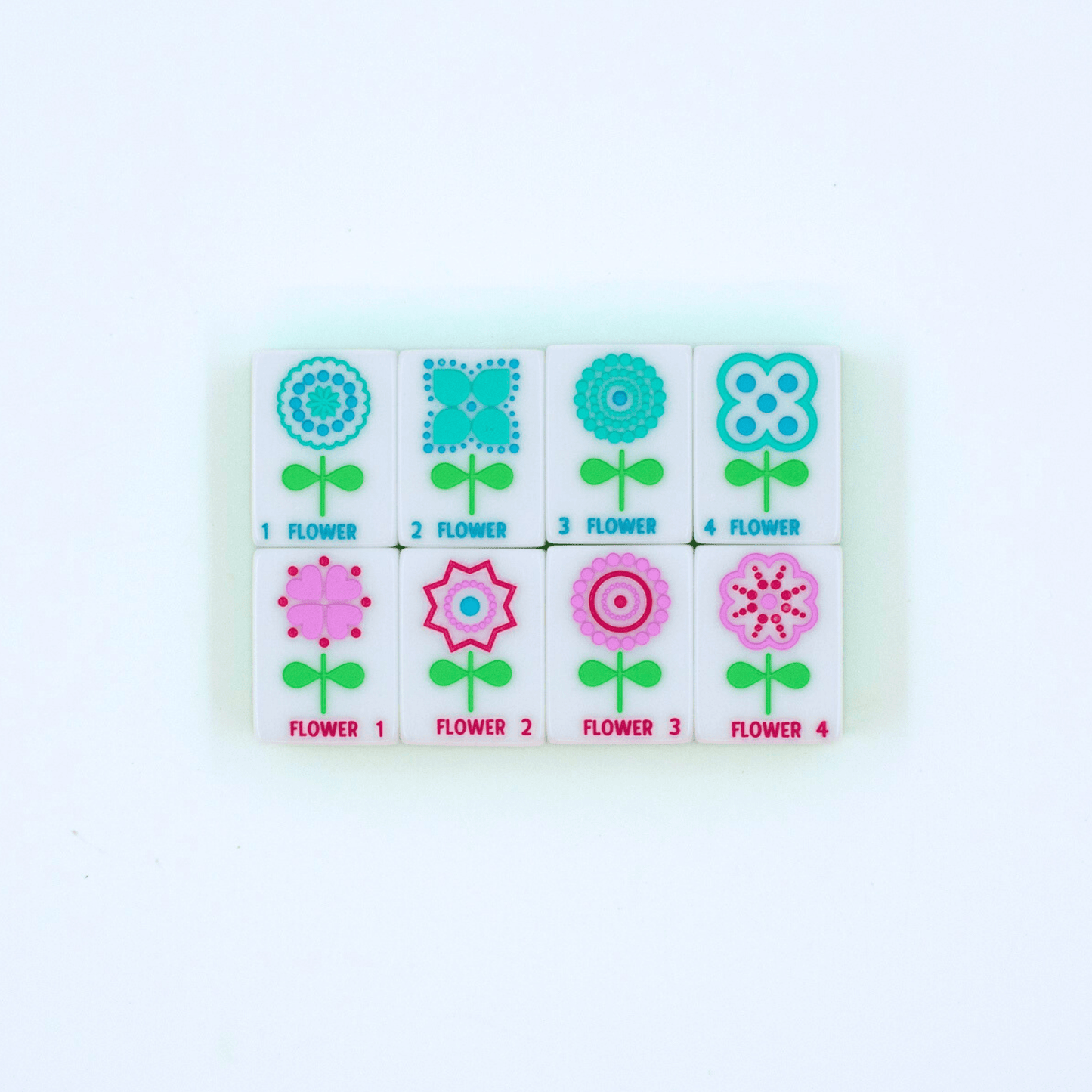 Crystal Confetti Lemon - Lime | Mahjong with a Sprinkle of Color and Joy | 1.25" x 0.9" x 0.7" - Bria Blair Creative
