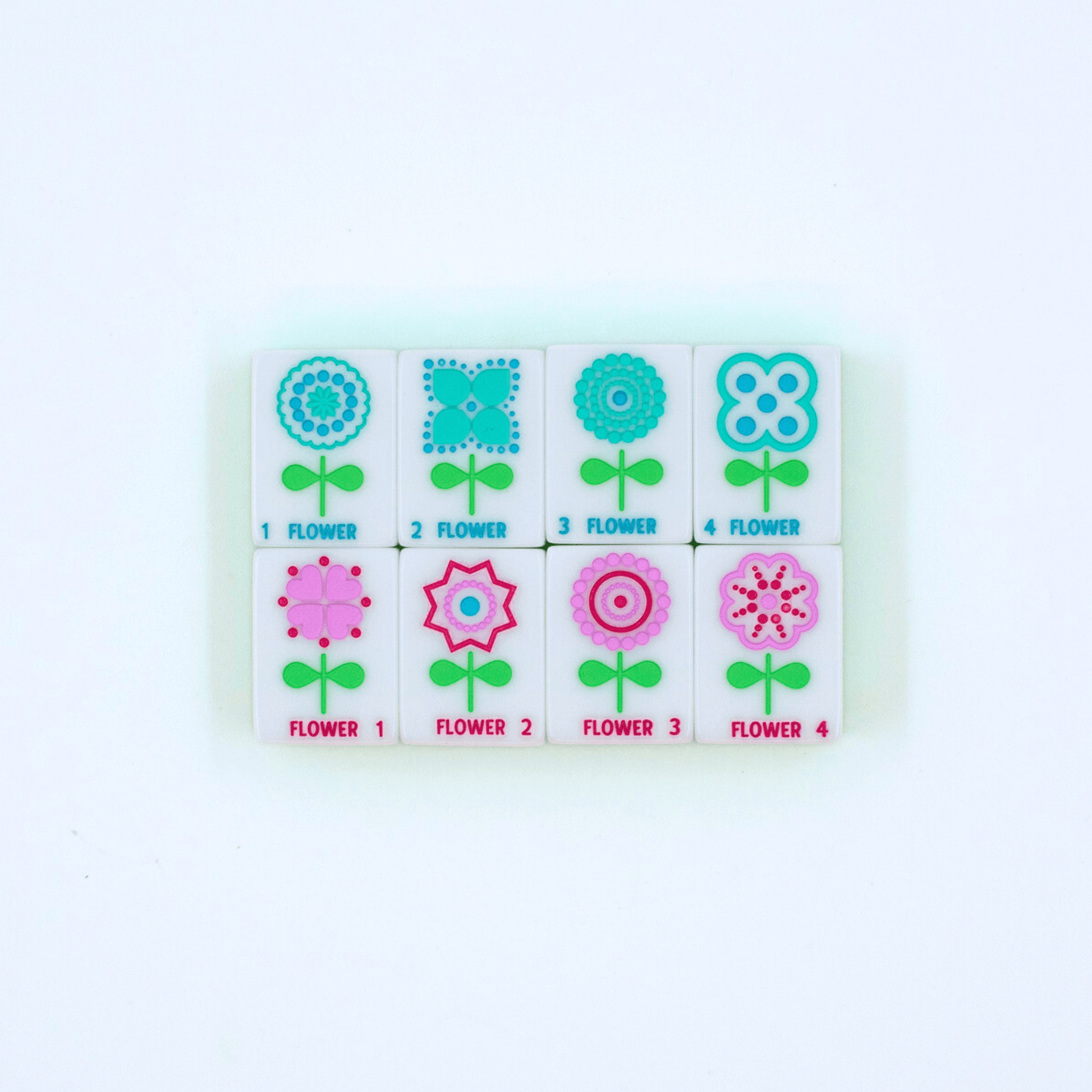 Crystal Confetti Lemon - Lime | Mahjong with a Sprinkle of Color and Joy | 1.25" x 0.9" x 0.7" - Bria Blair Creative
