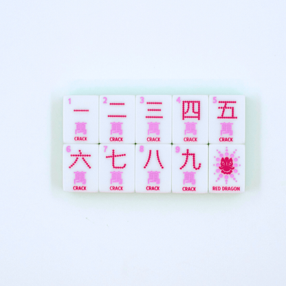 Crystal Confetti Lemon - Lime | Mahjong with a Sprinkle of Color and Joy | 1.25" x 0.9" x 0.7" - Bria Blair Creative