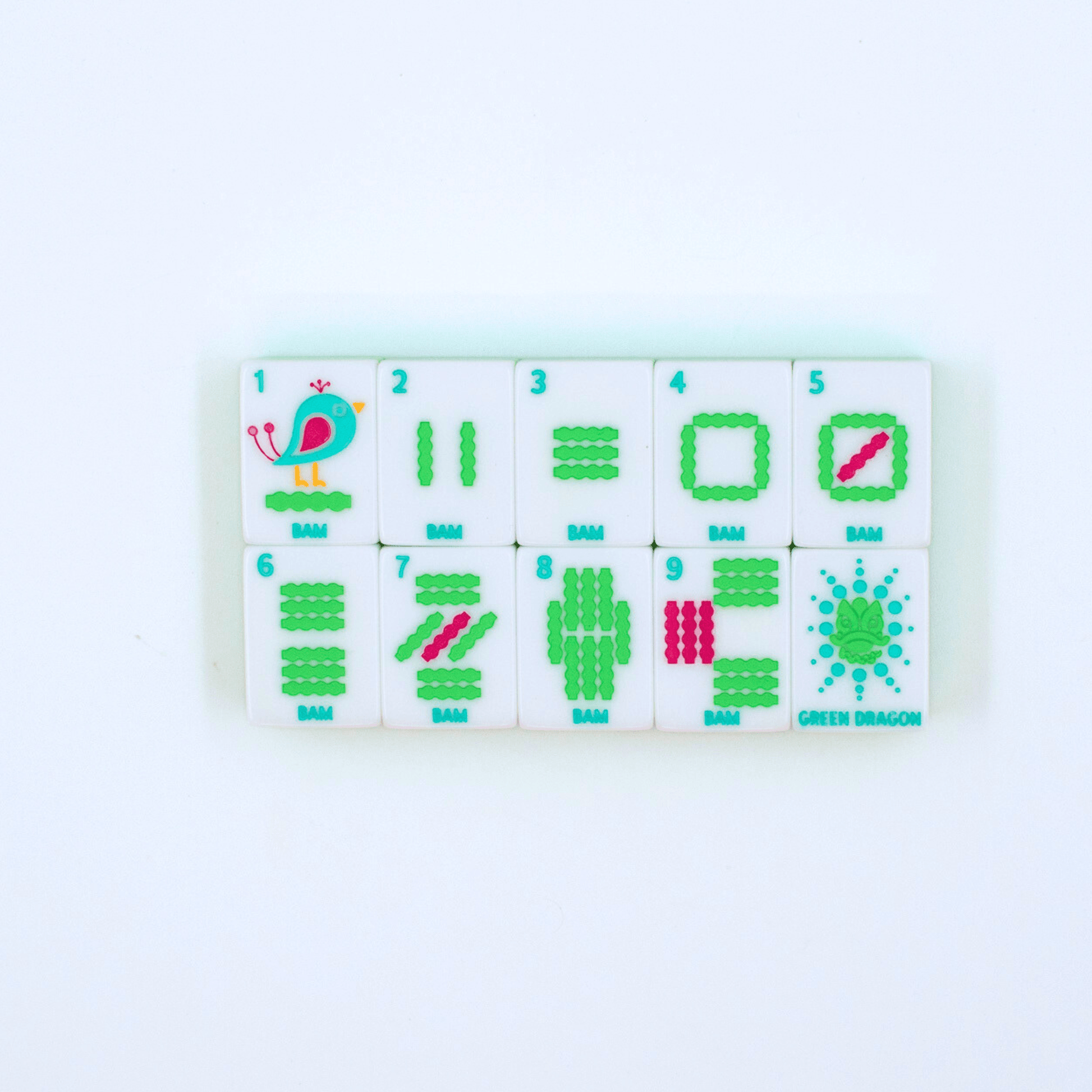 Crystal Confetti Purple | Mahjong with a Sprinkle of Color - Bria Blair Creative