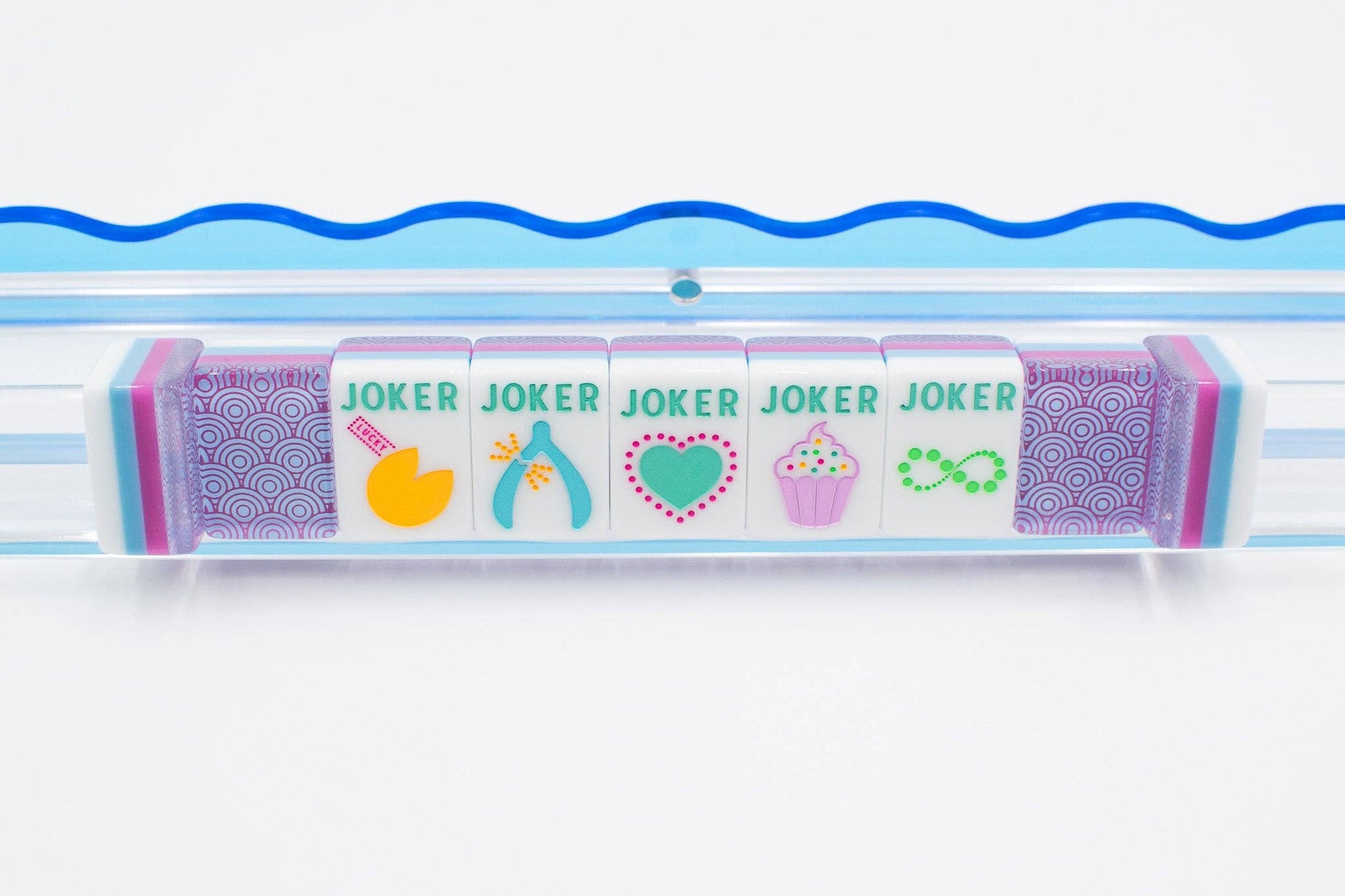 Crystal Confetti Purple | Mahjong with a Sprinkle of Color - Bria Blair Creative