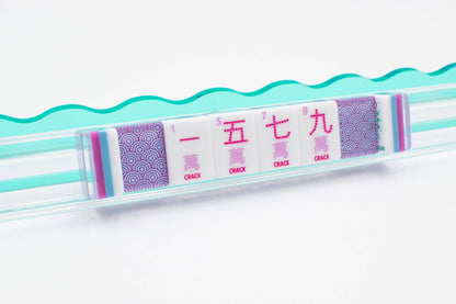 Crystal Confetti Purple | Mahjong with a Sprinkle of Color - Bria Blair Creative
