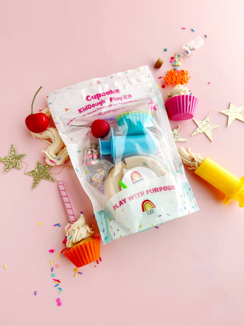 Cupcake (Cupcake) Sensory KidDough Play Kit - Bria Blair Creative