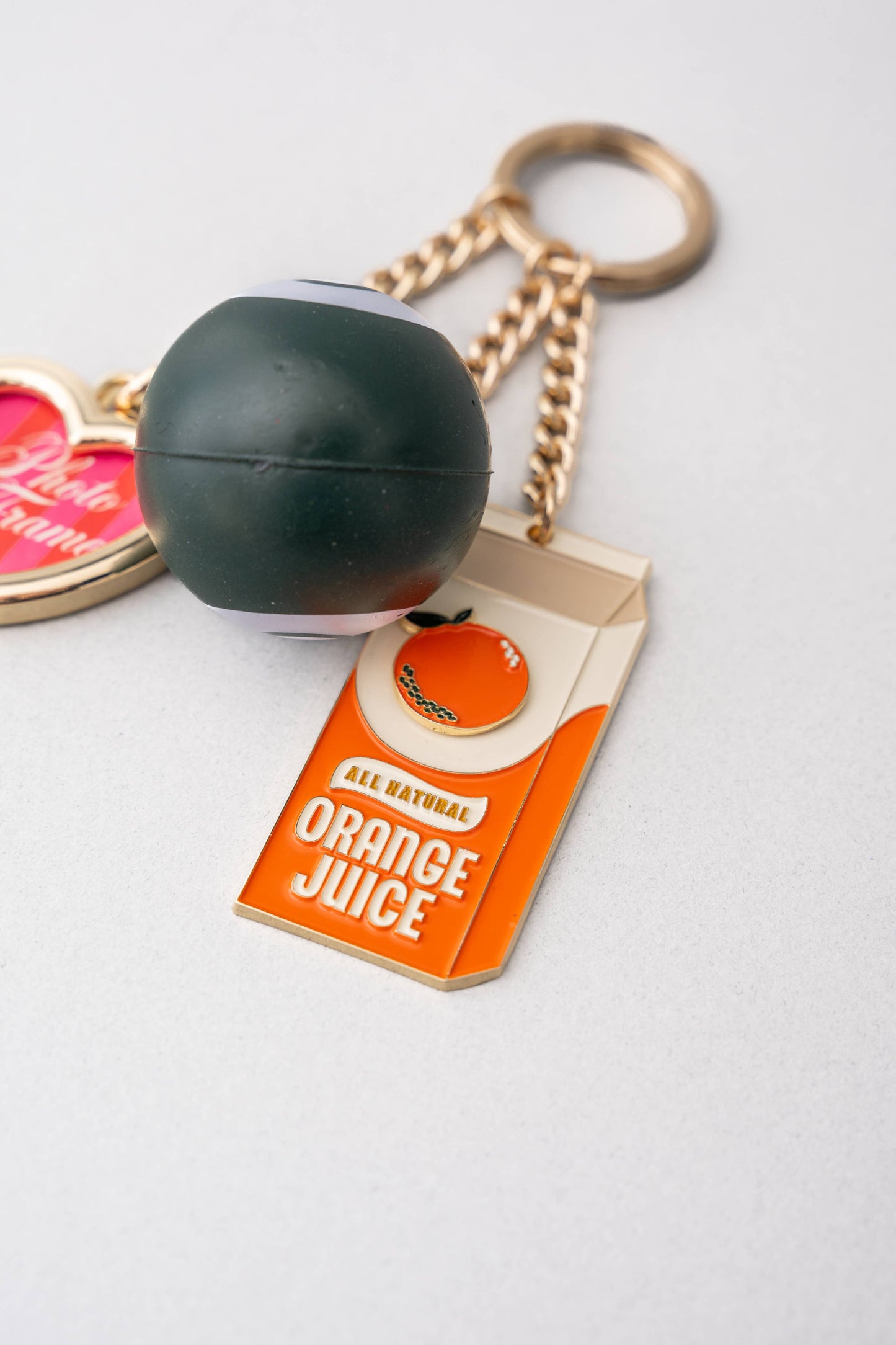 Fidget Keychain, Orange Juice