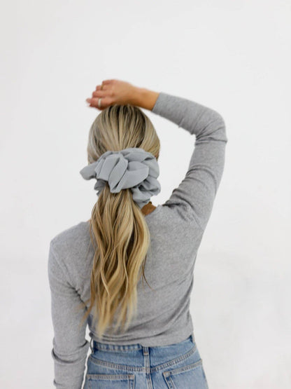 KAXI Jumbo Chiffon Scrunchie — 22 Colors: CHEETAH
