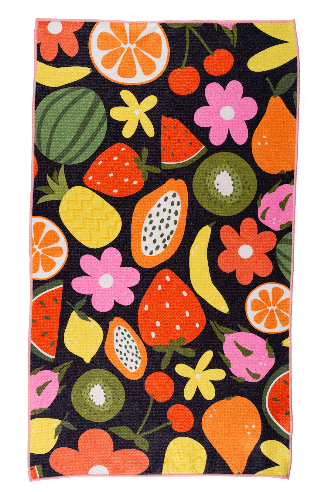 Fruit Basket Bloom Dish Towel