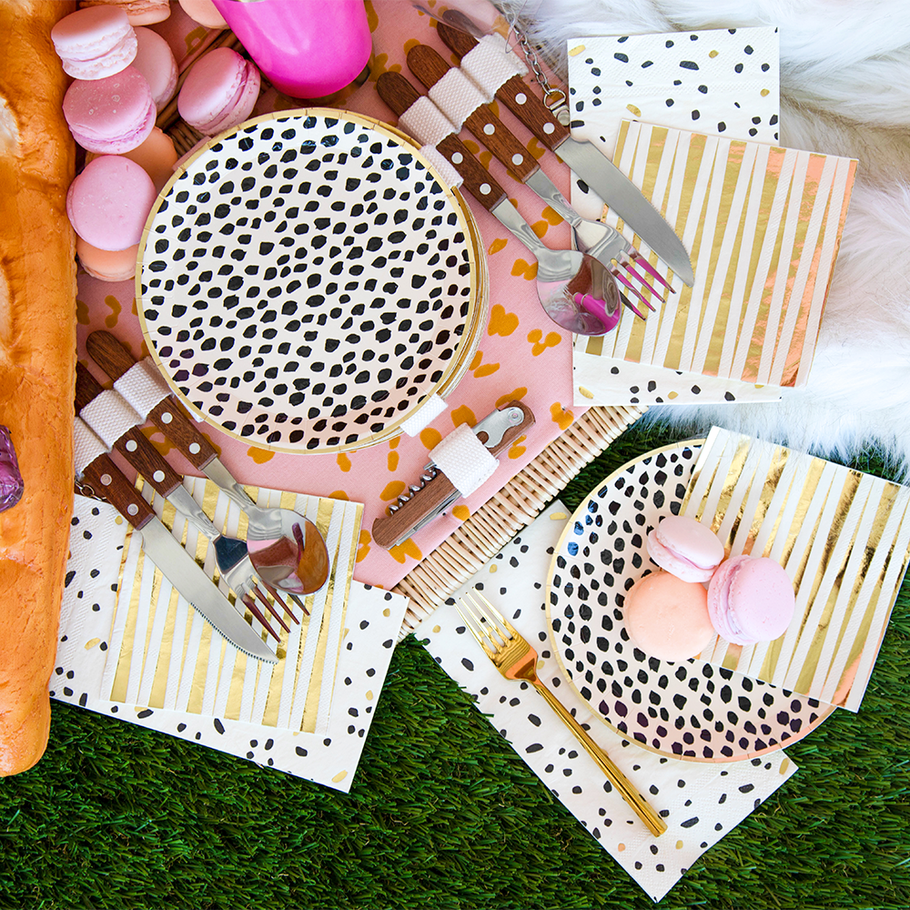 Dapple Dessert Plates - 8 Pk. - Bria Blair Creative