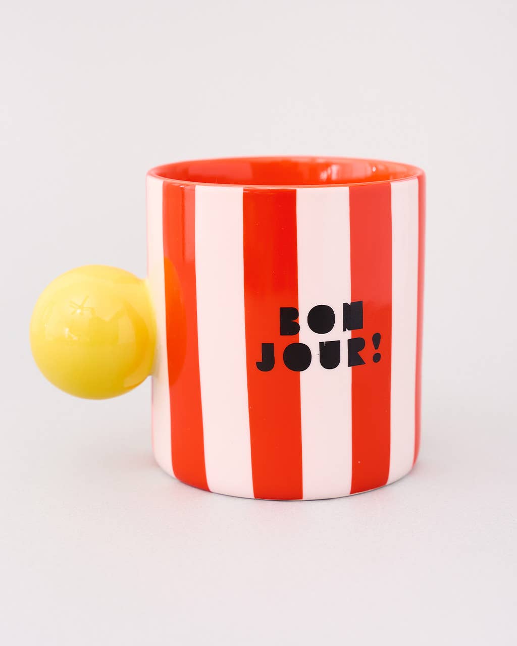 Ceramic Mug, Bonjour