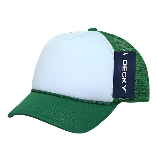 Decky 7010 - Kids, Youth Trucker Foam Hats, Mesh Back - 7010: Black - Bria Blair Creative