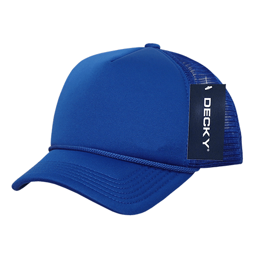 Decky 7010 - Kids, Youth Trucker Foam Hats, Mesh Back - 7010: Black - Bria Blair Creative