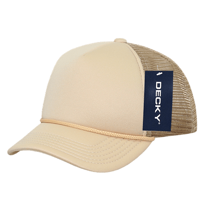 Decky 7010 - Kids, Youth Trucker Foam Hats, Mesh Back - 7010: Pink - Bria Blair Creative