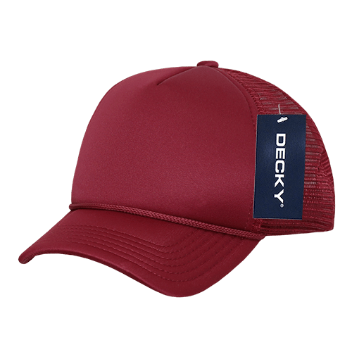 Decky 7010 - Kids, Youth Trucker Foam Hats, Mesh Back - 7010: Pink - Bria Blair Creative