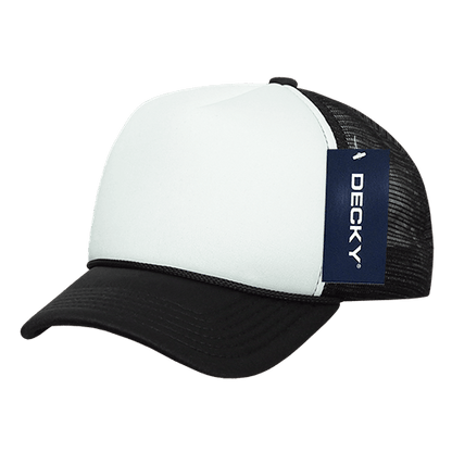 Decky 7010 - Kids, Youth Trucker Foam Hats, Mesh Back - 7010: Pink - Bria Blair Creative