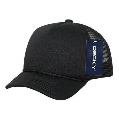Decky 7010 - Kids, Youth Trucker Foam Hats, Mesh Back - 7010: Royal/White - Bria Blair Creative