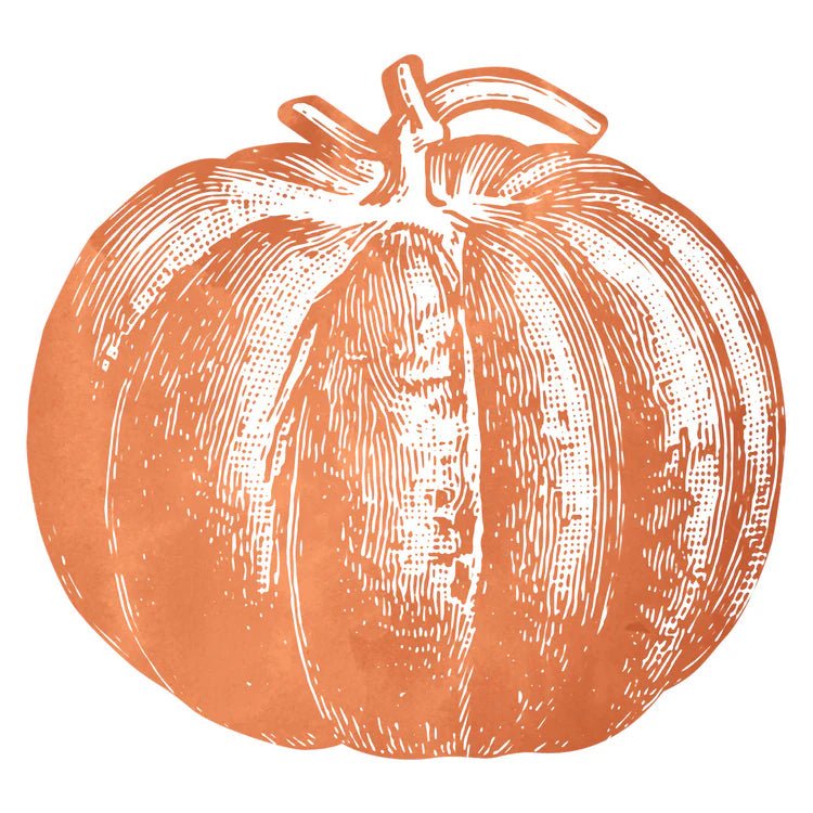 Die - cut Pumpkin Placemat - Bria Blair Creative