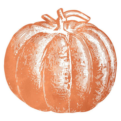 Die - cut Pumpkin Placemat - Bria Blair Creative
