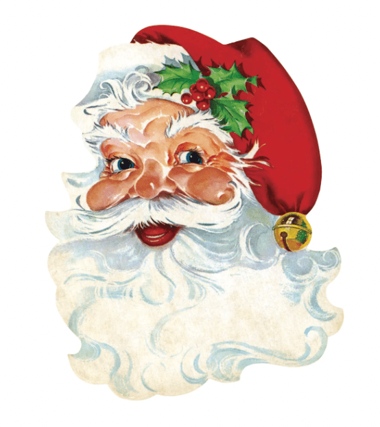 Die - Cut Santa Placemats - Bria Blair Creative