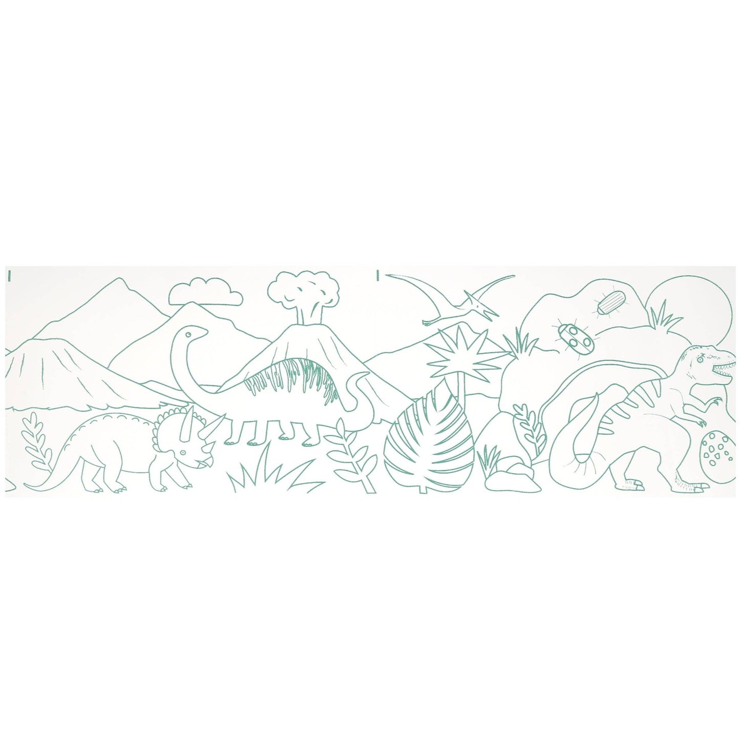 Dinosaur Coloring Roll - Bria Blair Creative