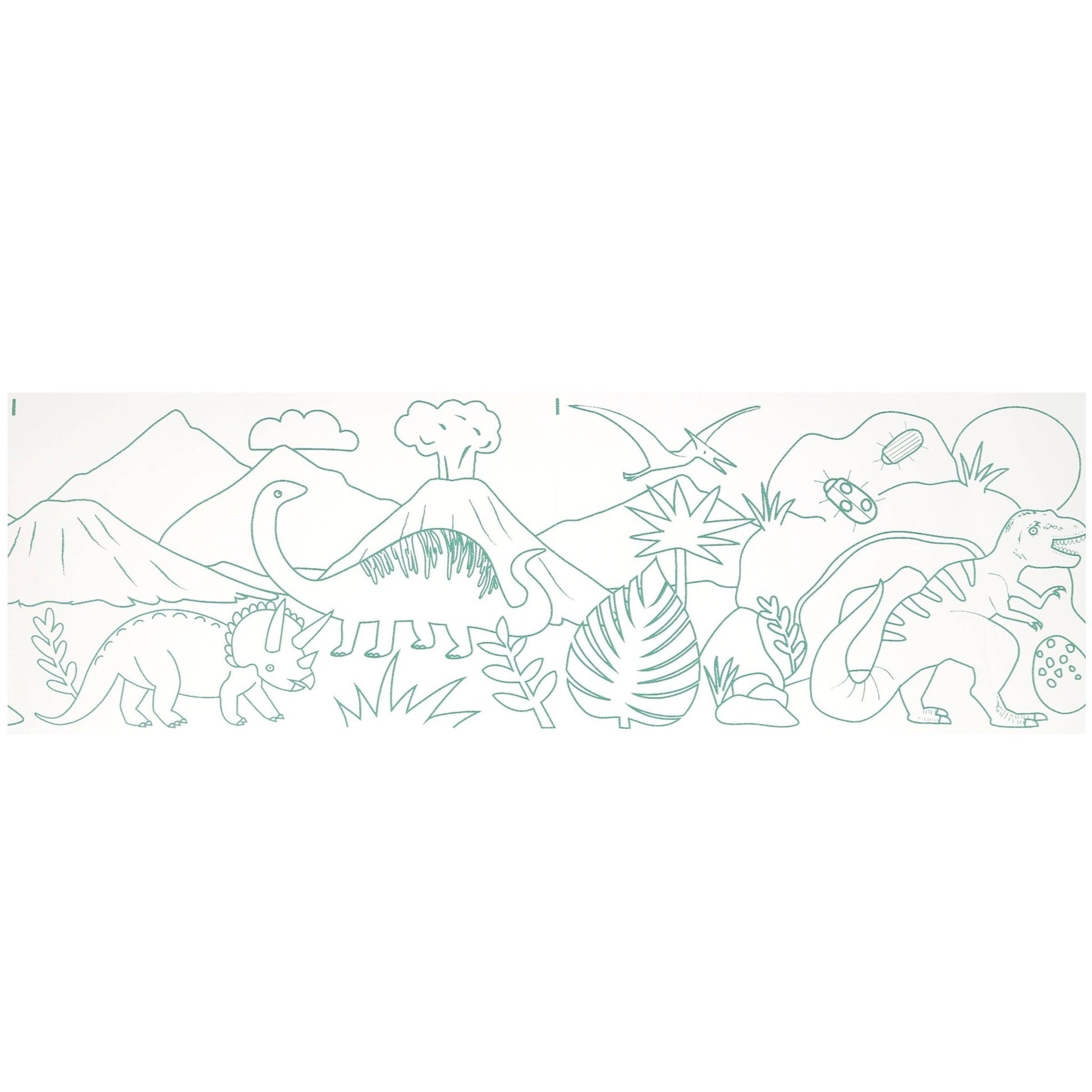 Dinosaur Coloring Roll - Bria Blair Creative