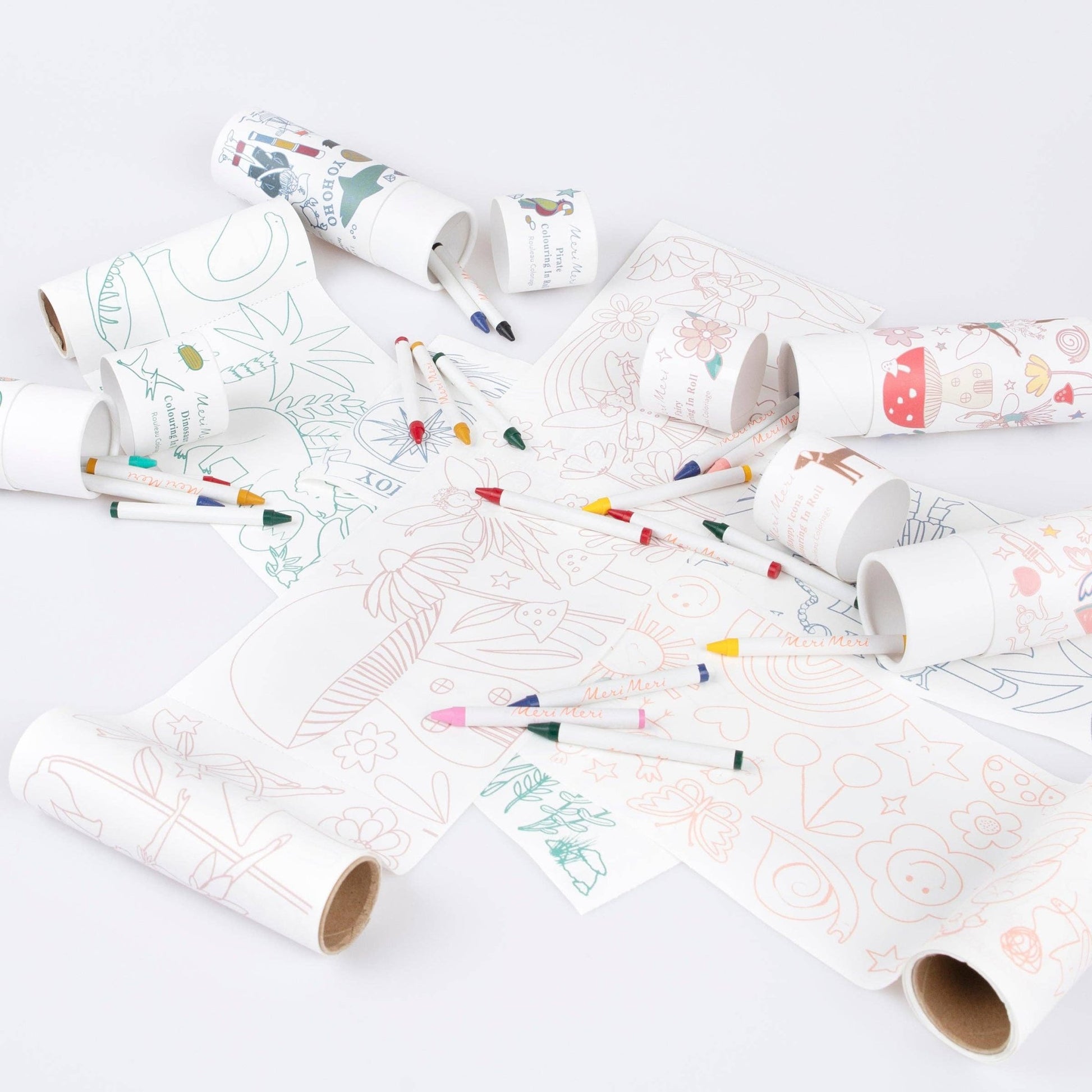 Dinosaur Coloring Roll - Bria Blair Creative