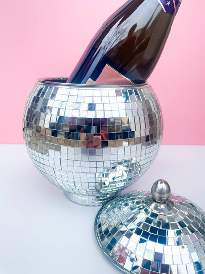 Disco Ball Ice Bucket - Bria Blair Creative