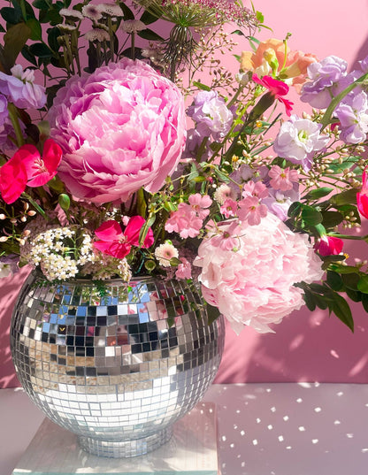 Disco Ball Ice Bucket - Bria Blair Creative