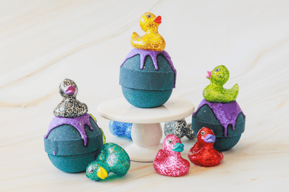 Disco Ducks Bath Bomb - Bath Bombs with Toy - Bria Blair Creative