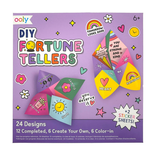 D.I.Y. Fortune Tellers Activity Kit - Set of 24 Designs - Bria Blair Creative