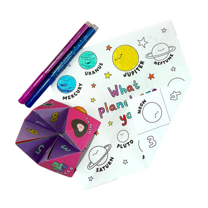 D.I.Y. Fortune Tellers Activity Kit - Set of 24 Designs - Bria Blair Creative