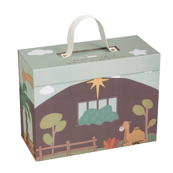 Diy Nativity Scene Suitcase Set - Bria Blair Creative