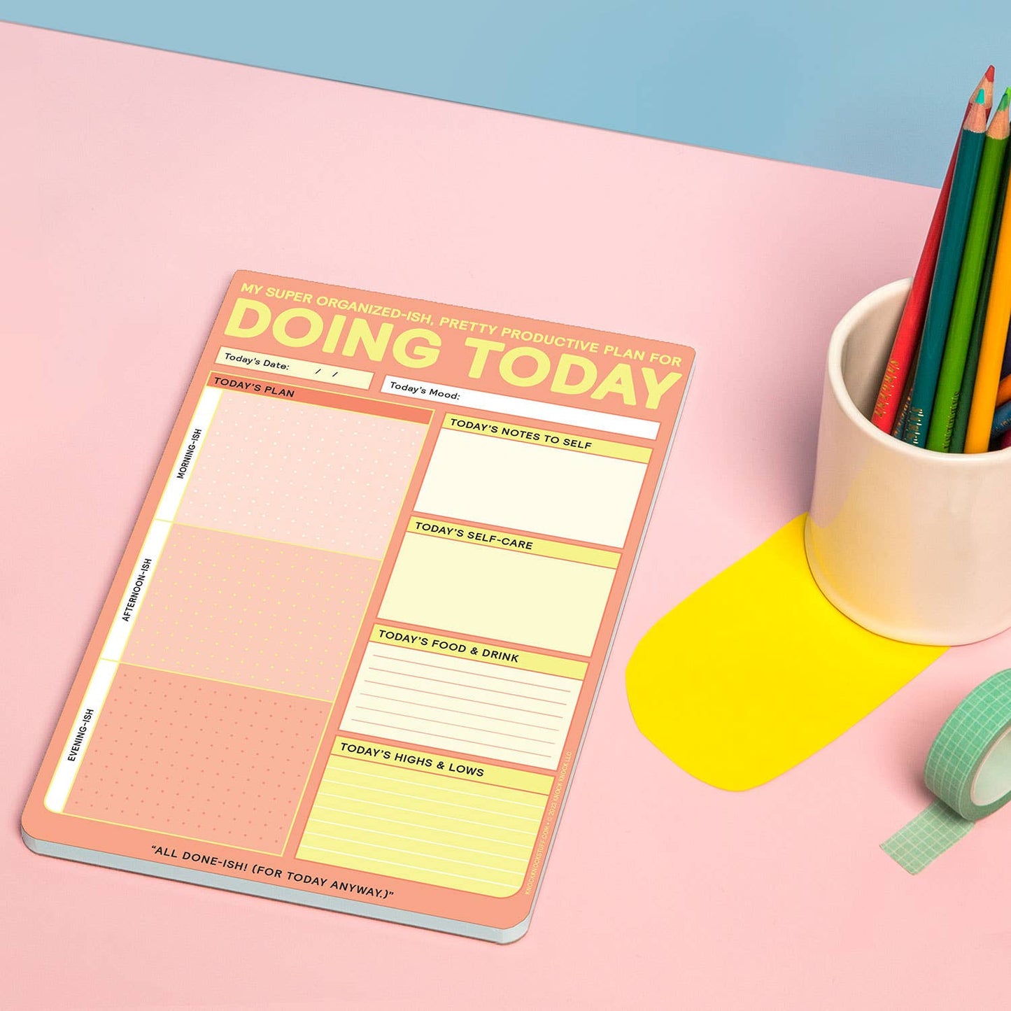 Doing Today Pad - Bria Blair Creative