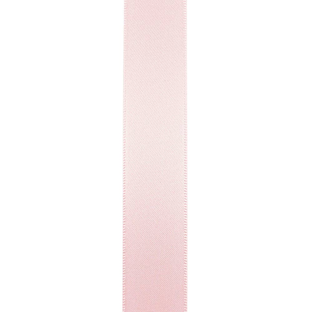 Double Face Satin Ribbon, Light Pink, 7/8 In, 100 Yards - Bria Blair Creative