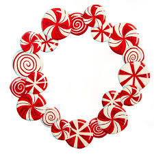 Holiday Candy Wreath