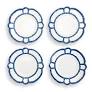 Blue Bamboo Touch Dinner Plate - Set of 4